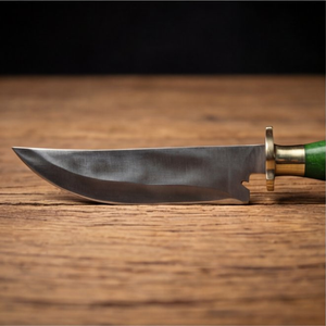 Handmade J2 Steel Hunting Knife 12” Resin Handle Clip Point