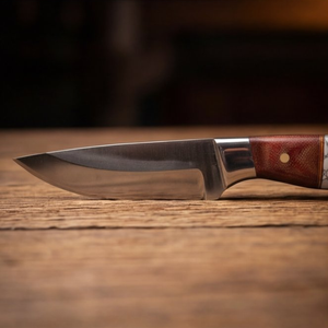 Handmade J2 Steel Skinner Knife 9” Resin Handle Straight Back