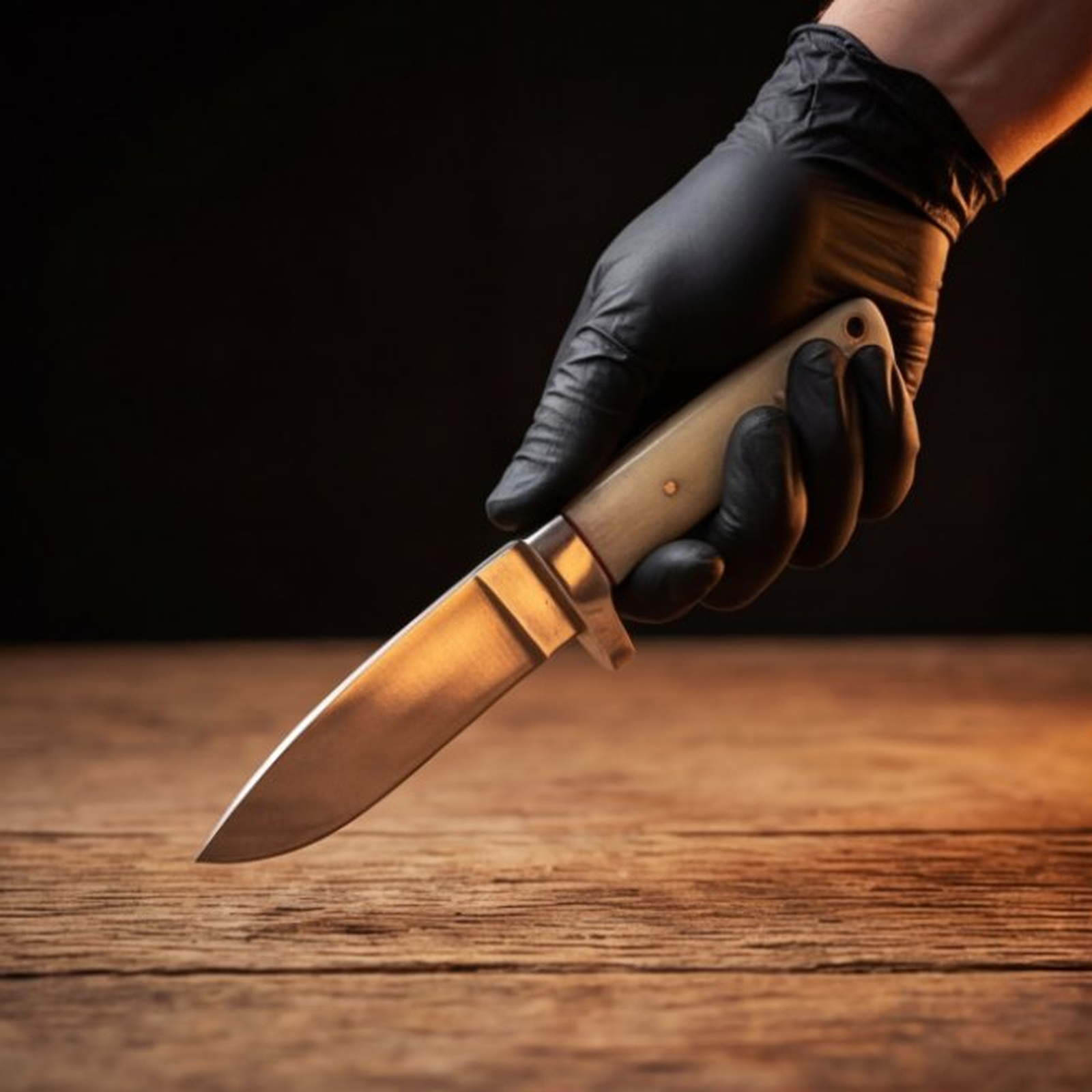 Handmade J2 Steel Skinner Knife 8” Camel Bone Drop Point